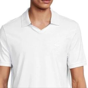 Karl Lagerfeld Paris Johnny Collar Knight Pique Polo